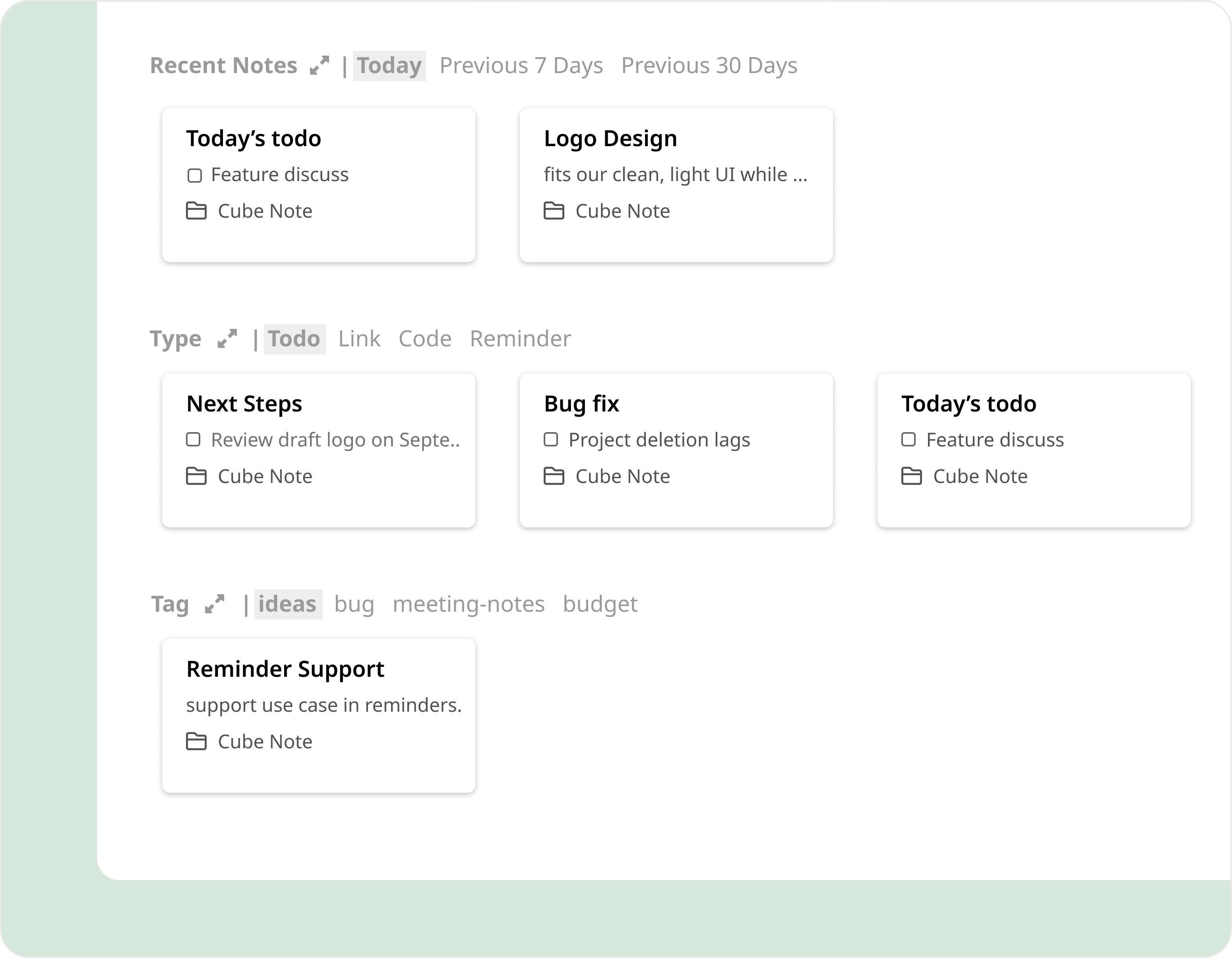 Cube Dashboard